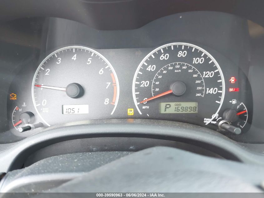 2009 Toyota Corolla S VIN: 2T1BU40E39C036347 Lot: 39590963