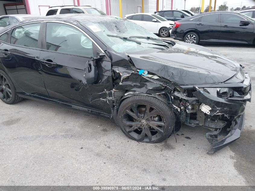 2020 Honda Civic Sport VIN: 2HGFC2F83LH597074 Lot: 39590975