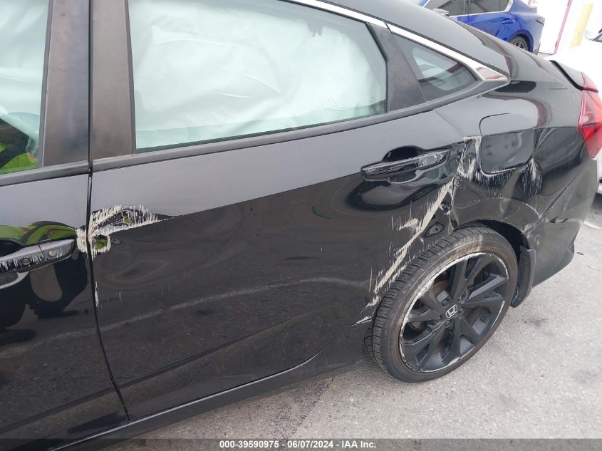 2020 Honda Civic Sport VIN: 2HGFC2F83LH597074 Lot: 39590975