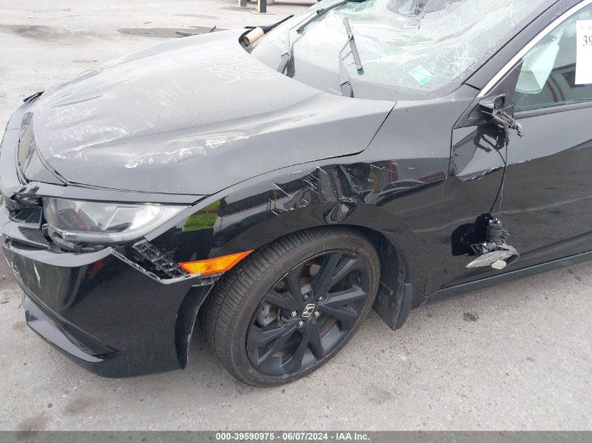 2020 Honda Civic Sport VIN: 2HGFC2F83LH597074 Lot: 39590975
