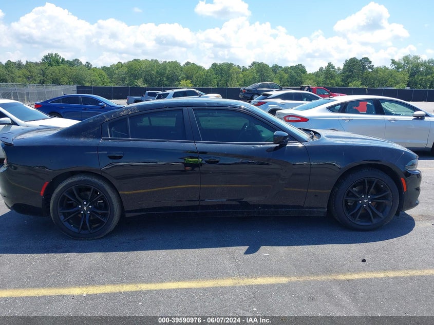 2018 Dodge Charger Sxt Rwd VIN: 2C3CDXBG3JH186770 Lot: 39590976