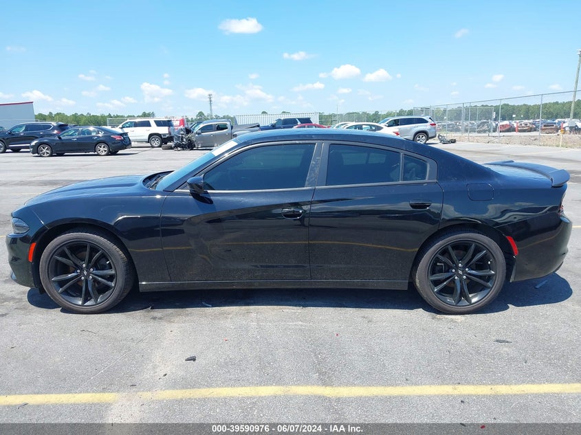 2018 Dodge Charger Sxt Rwd VIN: 2C3CDXBG3JH186770 Lot: 39590976