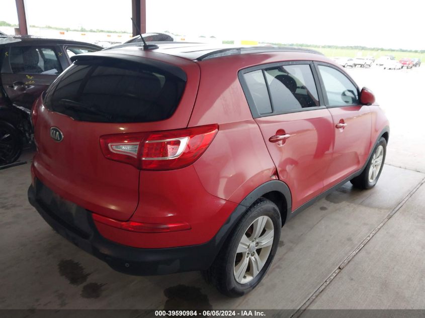 2013 Kia Sportage Lx VIN: KNDPB3A21D7463790 Lot: 39590984