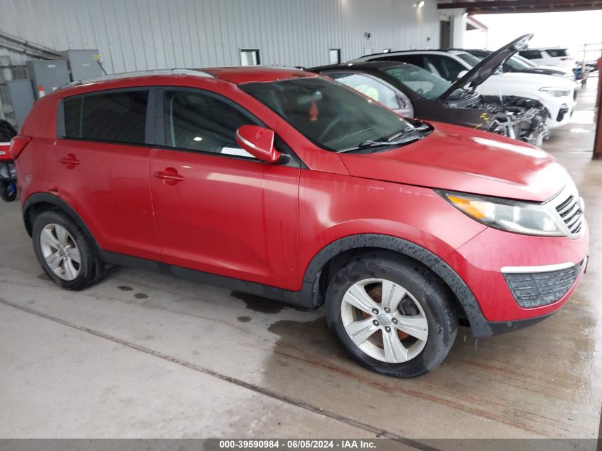 2013 Kia Sportage Lx VIN: KNDPB3A21D7463790 Lot: 39590984