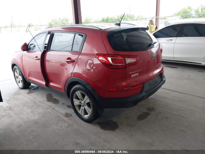 2013 Kia Sportage Lx VIN: KNDPB3A21D7463790 Lot: 39590984