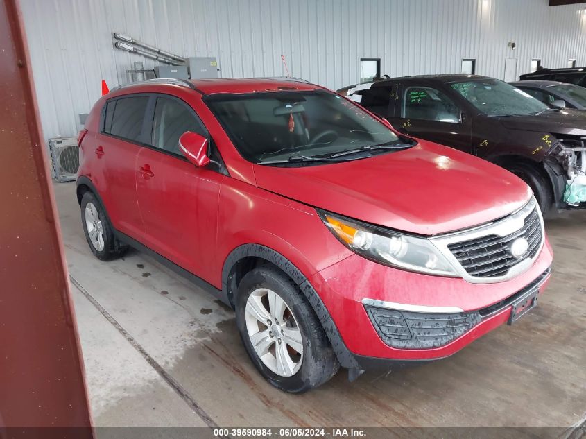 2013 Kia Sportage Lx VIN: KNDPB3A21D7463790 Lot: 39590984