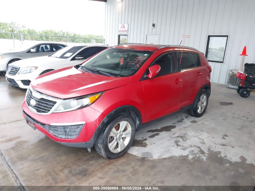 2013 Kia Sportage Lx VIN: KNDPB3A21D7463790 Lot: 39590984