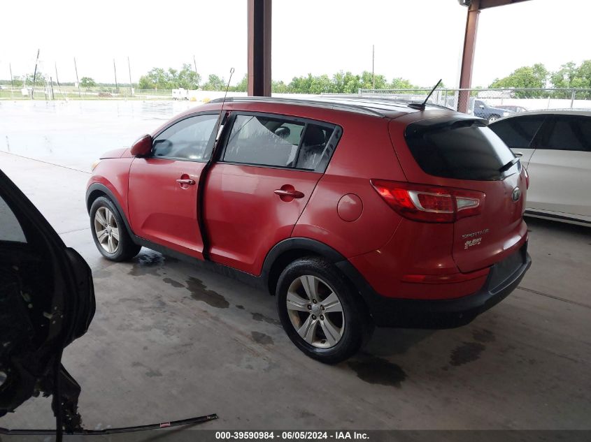 2013 Kia Sportage Lx VIN: KNDPB3A21D7463790 Lot: 39590984