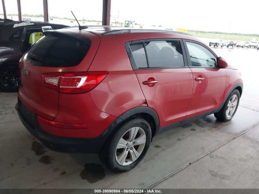 2013 Kia Sportage Lx VIN: KNDPB3A21D7463790 Lot: 39590984