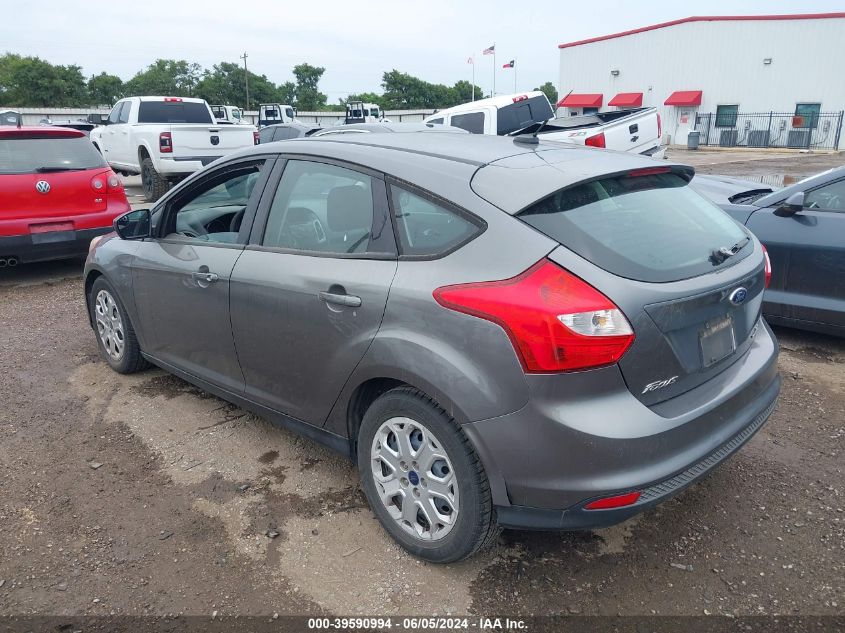 2012 Ford Focus Se VIN: 1FAHP3K2XCL366426 Lot: 39590994