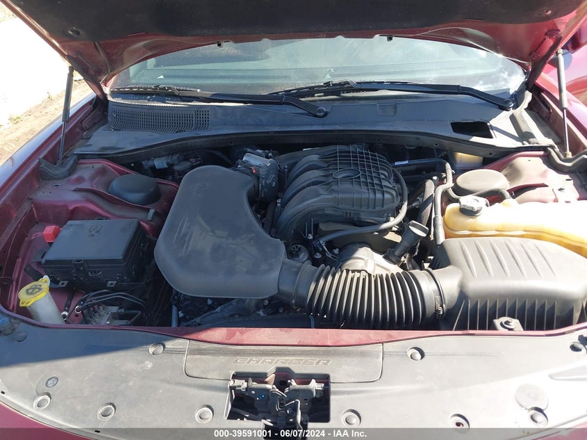 2019 Dodge Charger Sxt Rwd VIN: 2C3CDXBG8KH754612 Lot: 39591001