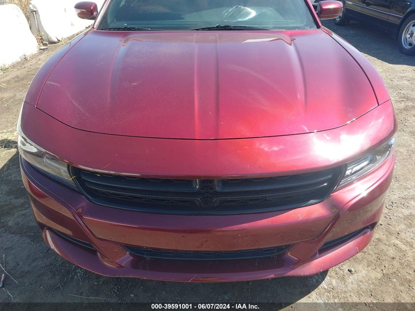 2019 Dodge Charger Sxt Rwd VIN: 2C3CDXBG8KH754612 Lot: 39591001