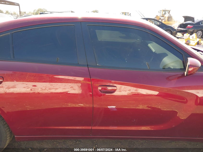 2019 Dodge Charger Sxt Rwd VIN: 2C3CDXBG8KH754612 Lot: 39591001