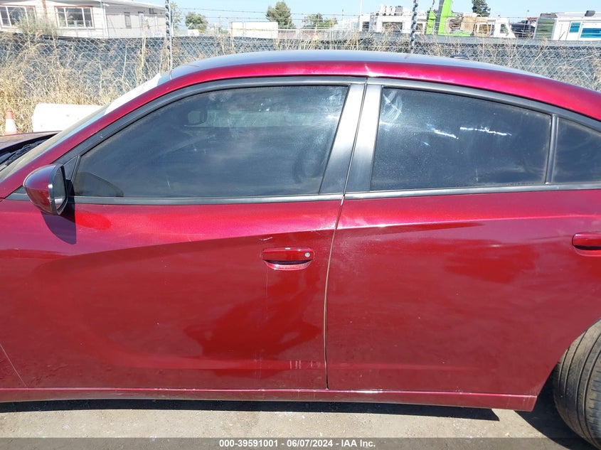2019 Dodge Charger Sxt Rwd VIN: 2C3CDXBG8KH754612 Lot: 39591001