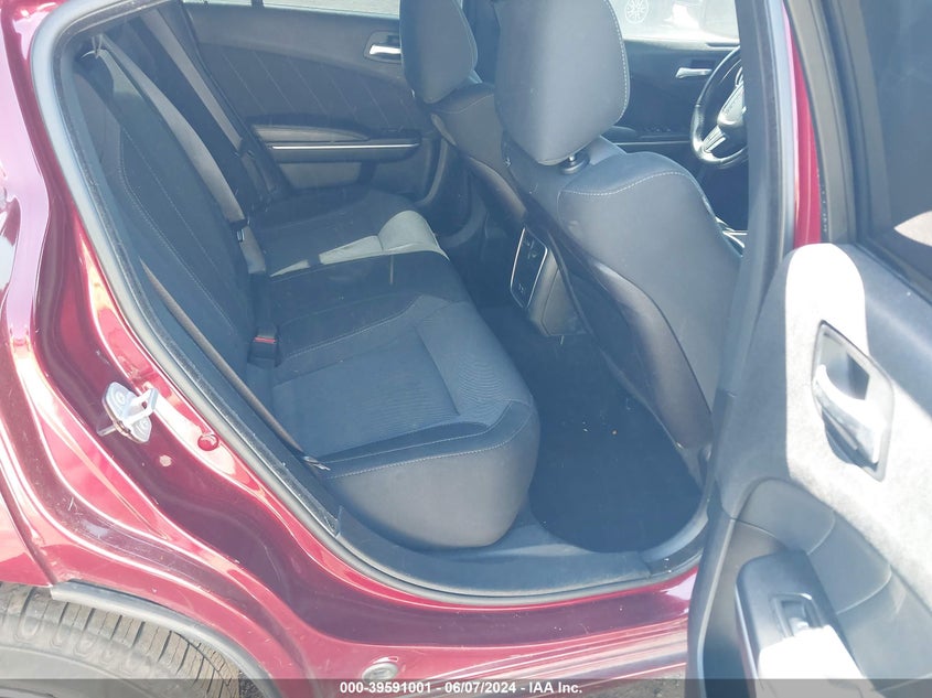 2019 Dodge Charger Sxt Rwd VIN: 2C3CDXBG8KH754612 Lot: 39591001