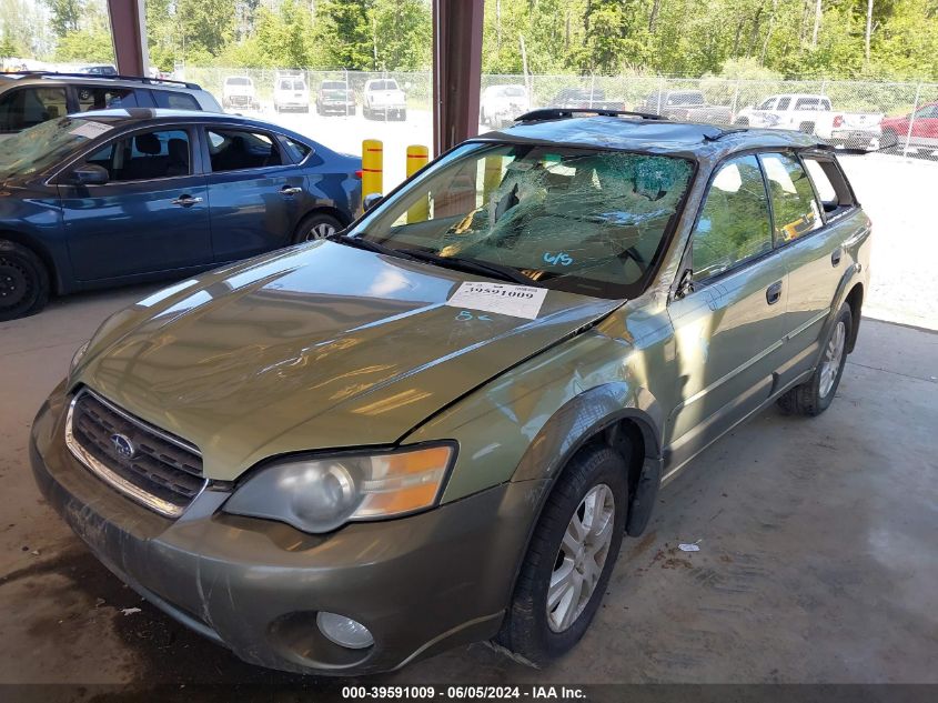 2005 Subaru Outback 2.5I VIN: 4S4BP61C257389511 Lot: 39591009