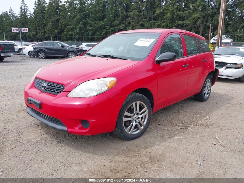 2008 Toyota Matrix VIN: 2T1KR32E68C696633 Lot: 39591012