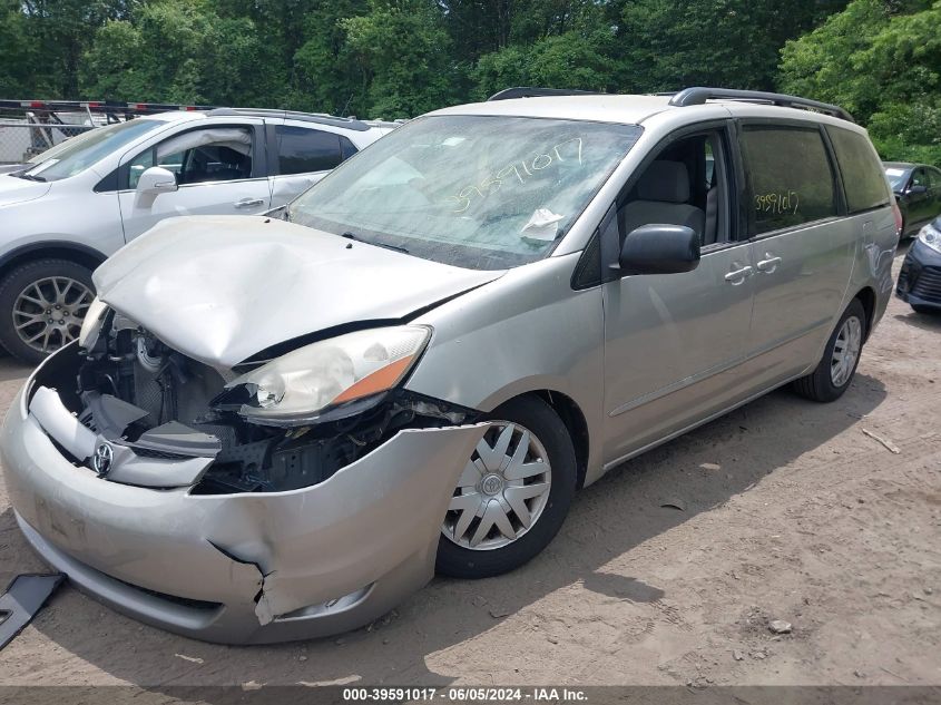 2008 Toyota Sienna Le VIN: 5TDZK23C98S202413 Lot: 39591017