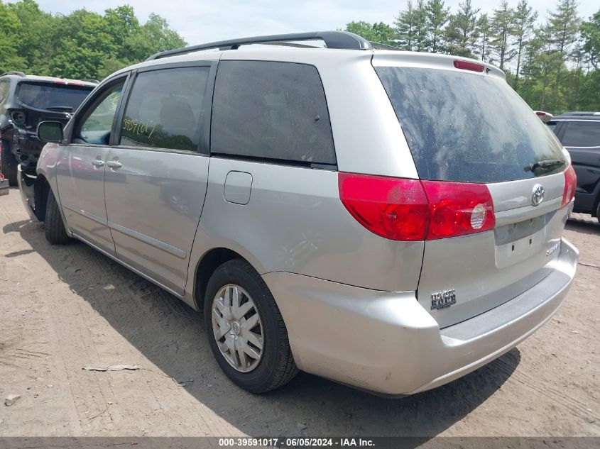 2008 Toyota Sienna Le VIN: 5TDZK23C98S202413 Lot: 39591017