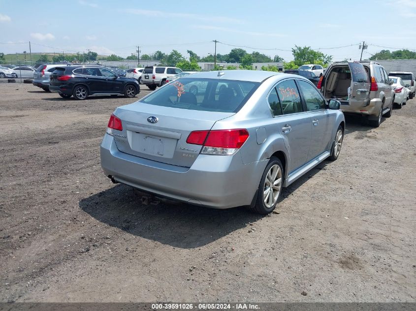 2013 Subaru Legacy 2.5I Limited VIN: 4S3BMBL65D3026784 Lot: 39591026