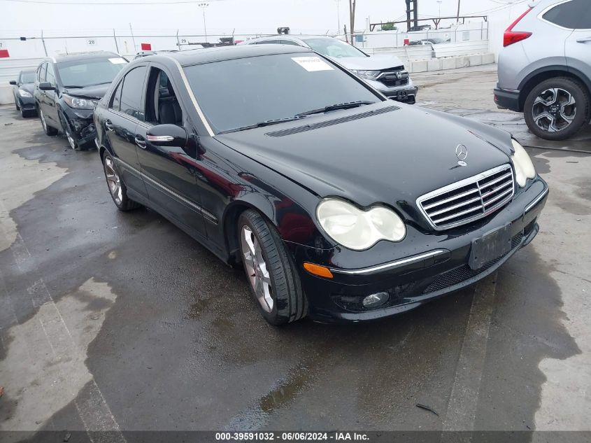 2007 Mercedes-Benz C 230 Sport VIN: WDBRF52H77F923068 Lot: 39591032