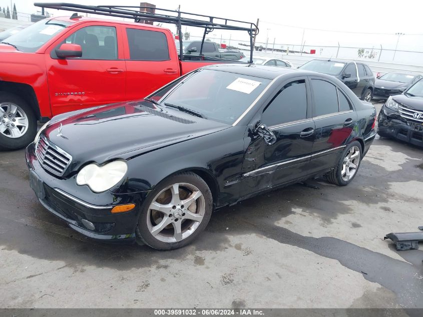 2007 Mercedes-Benz C 230 Sport VIN: WDBRF52H77F923068 Lot: 39591032