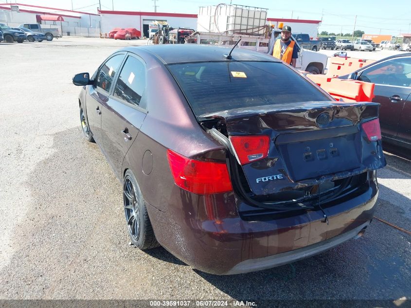 2011 Kia Forte Ex VIN: KNAFU4A28B5460306 Lot: 39591037