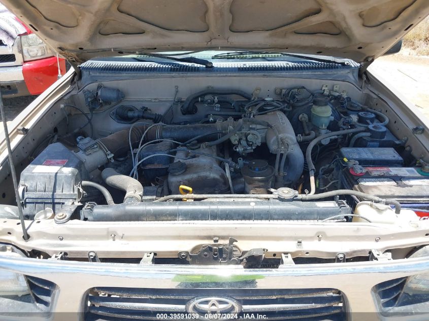 1996 Toyota Tacoma Xtracab VIN: 4TAWM72N4TZ096887 Lot: 39591039