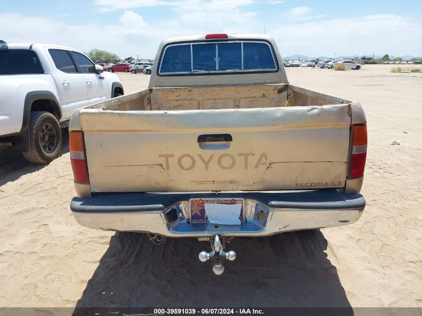 1996 Toyota Tacoma Xtracab VIN: 4TAWM72N4TZ096887 Lot: 39591039