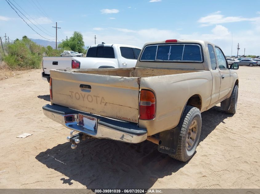 1996 Toyota Tacoma Xtracab VIN: 4TAWM72N4TZ096887 Lot: 39591039