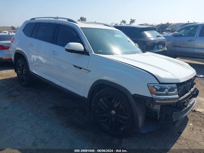 2018 Volkswagen Atlas 3.6L V6 Sel Premium VIN: 1V2NR2CA6JC592112 Lot: 39591040