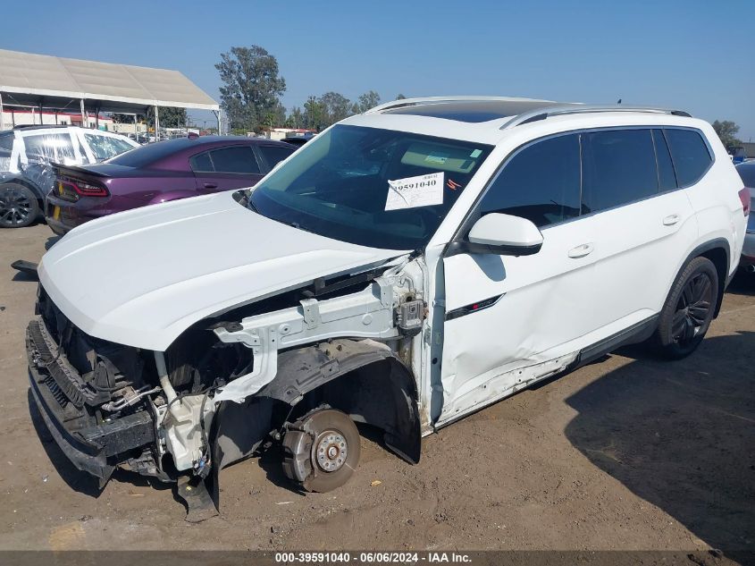 2018 Volkswagen Atlas 3.6L V6 Sel Premium VIN: 1V2NR2CA6JC592112 Lot: 39591040