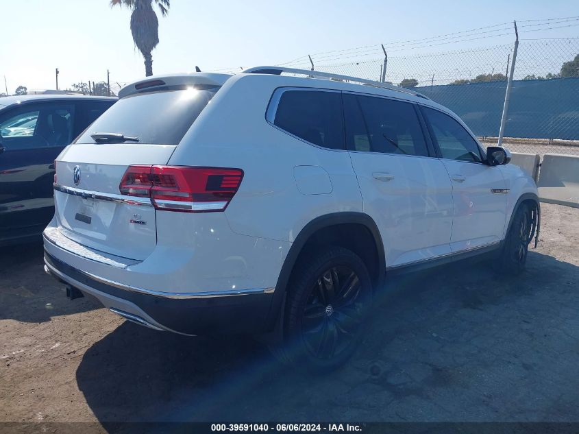 2018 Volkswagen Atlas 3.6L V6 Sel Premium VIN: 1V2NR2CA6JC592112 Lot: 39591040