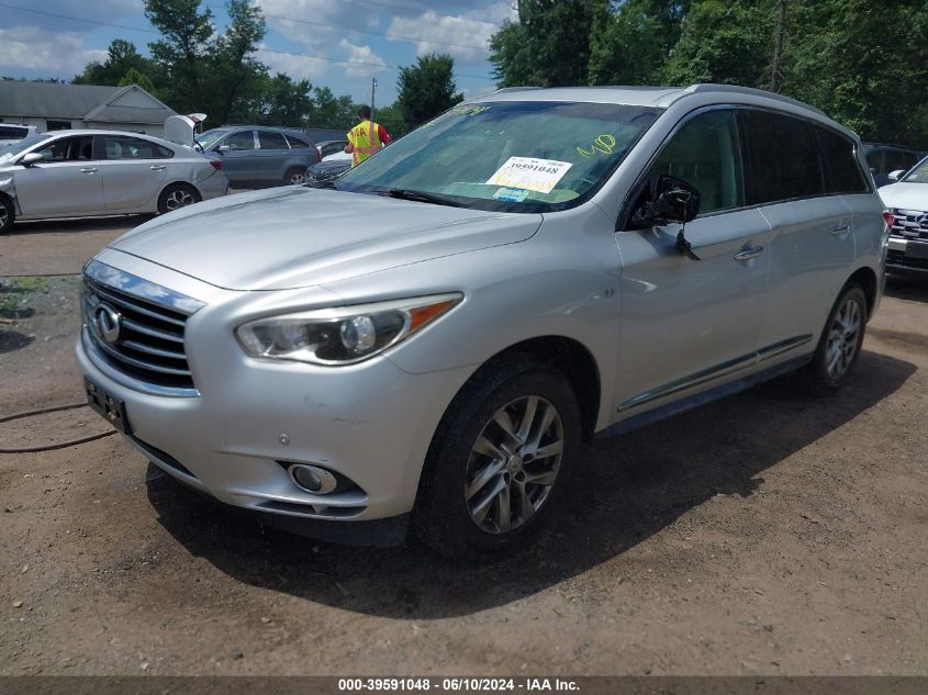 2015 Infiniti Qx60 VIN: 5N1AL0MM3FC513609 Lot: 39591048