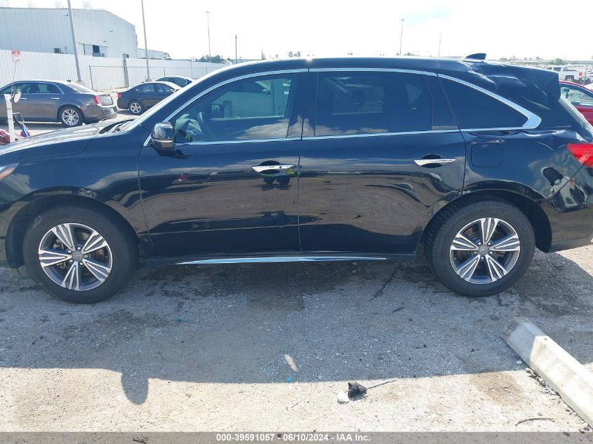 2019 Acura Mdx Standard VIN: 5J8YD4H36KL025081 Lot: 39591057