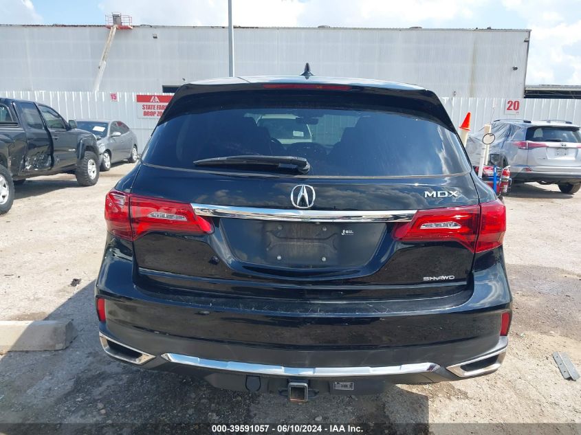 2019 Acura Mdx Standard VIN: 5J8YD4H36KL025081 Lot: 39591057