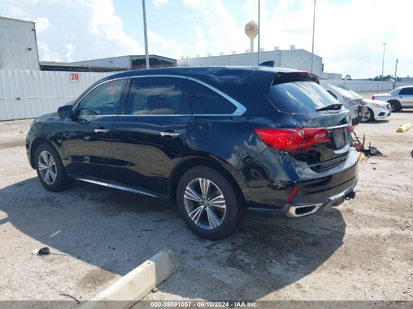 2019 Acura Mdx Standard VIN: 5J8YD4H36KL025081 Lot: 39591057