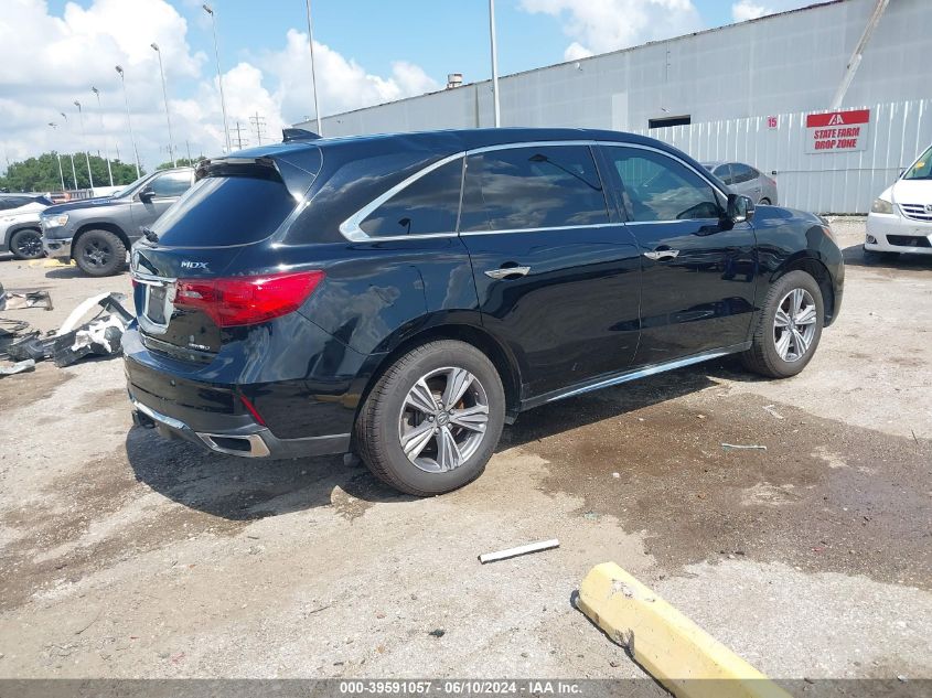 2019 Acura Mdx Standard VIN: 5J8YD4H36KL025081 Lot: 39591057