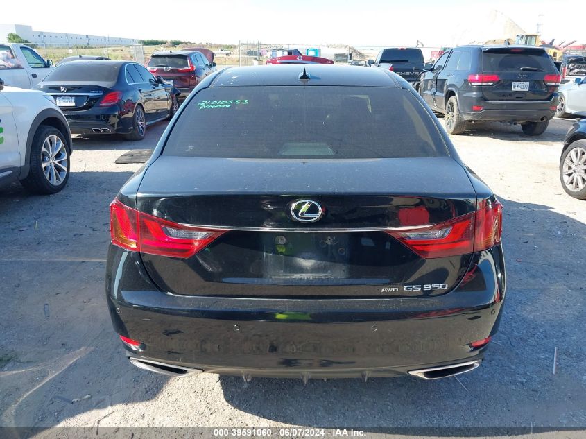 2013 Lexus Gs 350 VIN: JTHCE1BL3D5009343 Lot: 39591060