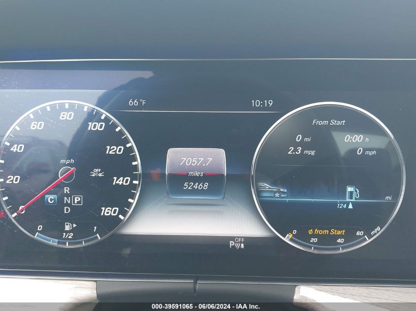 2019 Mercedes-Benz E 450 VIN: WDD1J6HB0KF092842 Lot: 39591065