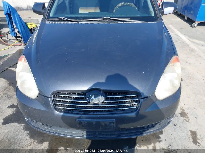 2006 Hyundai Accent Gls VIN: KMHCN46C86U034904 Lot: 39591068