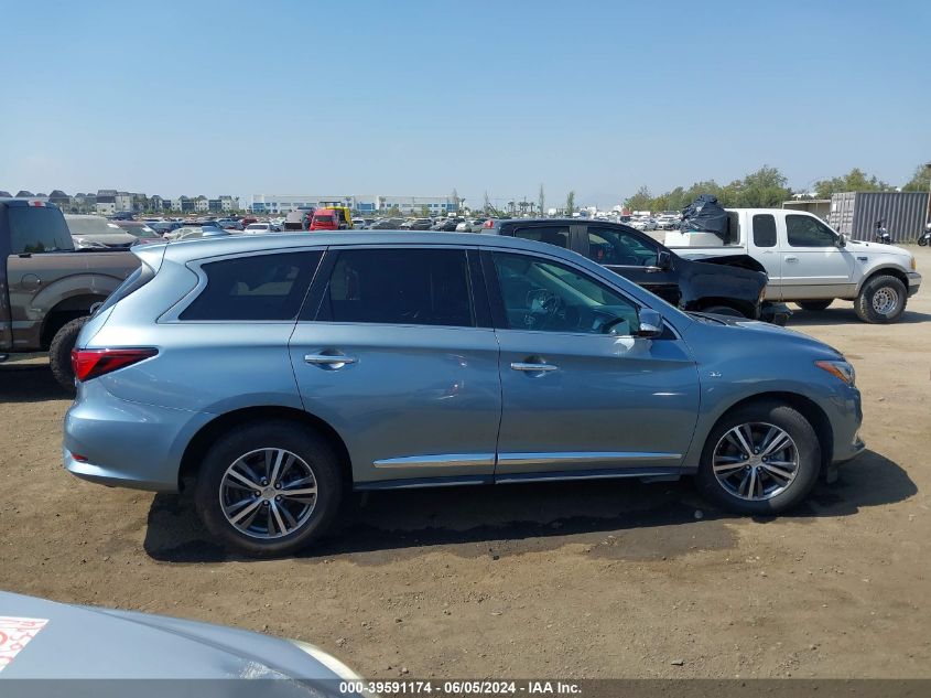 2019 Infiniti Qx60 Pure VIN: 5N1DL0MM8KC522054 Lot: 39591174
