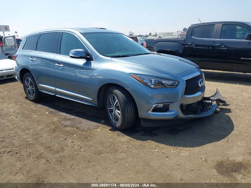 2019 Infiniti Qx60 Pure VIN: 5N1DL0MM8KC522054 Lot: 39591174