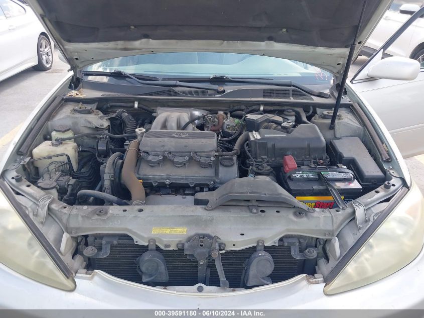 2003 Toyota Camry Le VIN: 4T1BF32K73U037708 Lot: 39591180