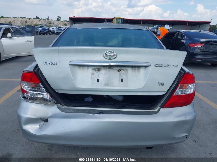 2003 Toyota Camry Le VIN: 4T1BF32K73U037708 Lot: 39591180