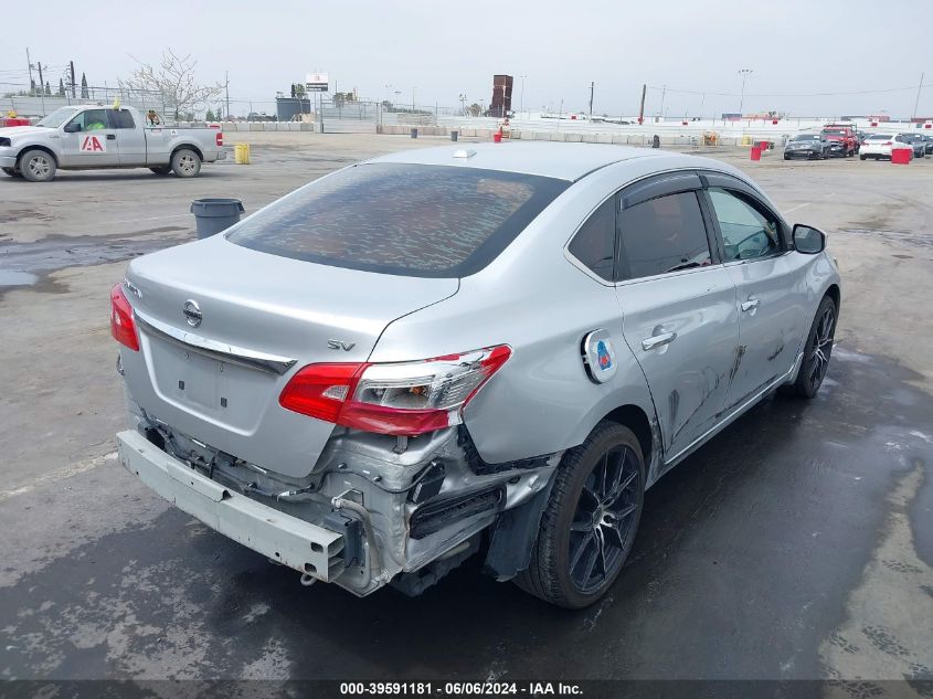 2016 Nissan Sentra Sv VIN: 3N1AB7APXGY269242 Lot: 39591181