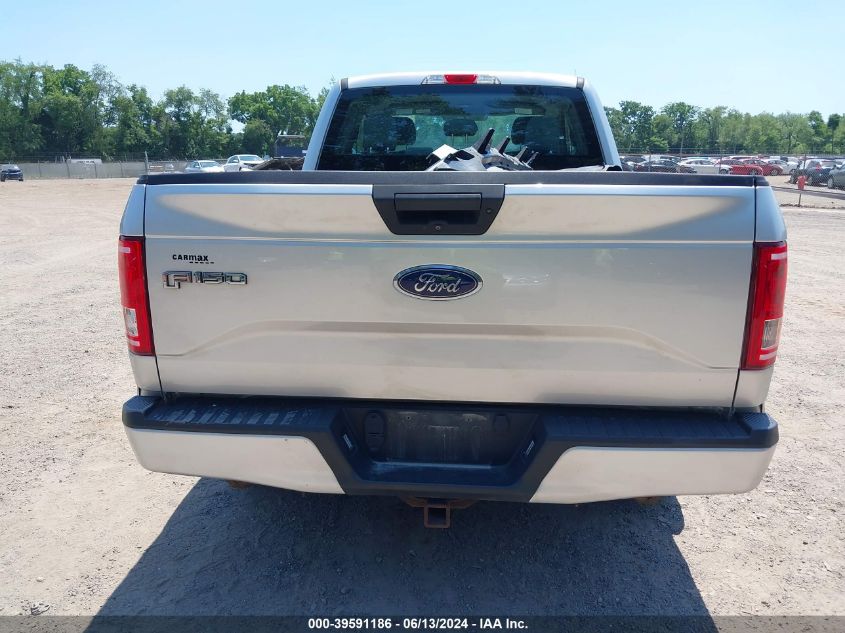 2016 Ford F-150 Xl VIN: 1FTEX1EP6GFA84197 Lot: 39591186