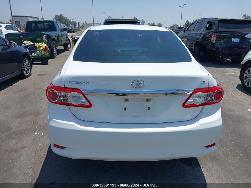 2011 Toyota Corolla Le VIN: JTDBU4EEXB9165786 Lot: 39591193