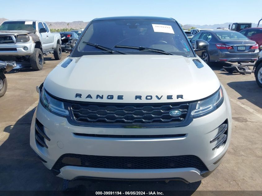 2020 Land Rover Range Rover Evoque R-Dynamic Se VIN: SALZL2GX2LH031326 Lot: 39591194