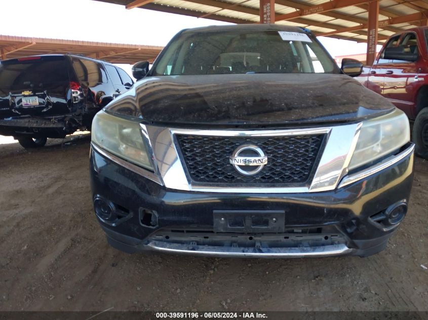 2013 Nissan Pathfinder S VIN: 5N1AR2MN1DC667414 Lot: 39591196